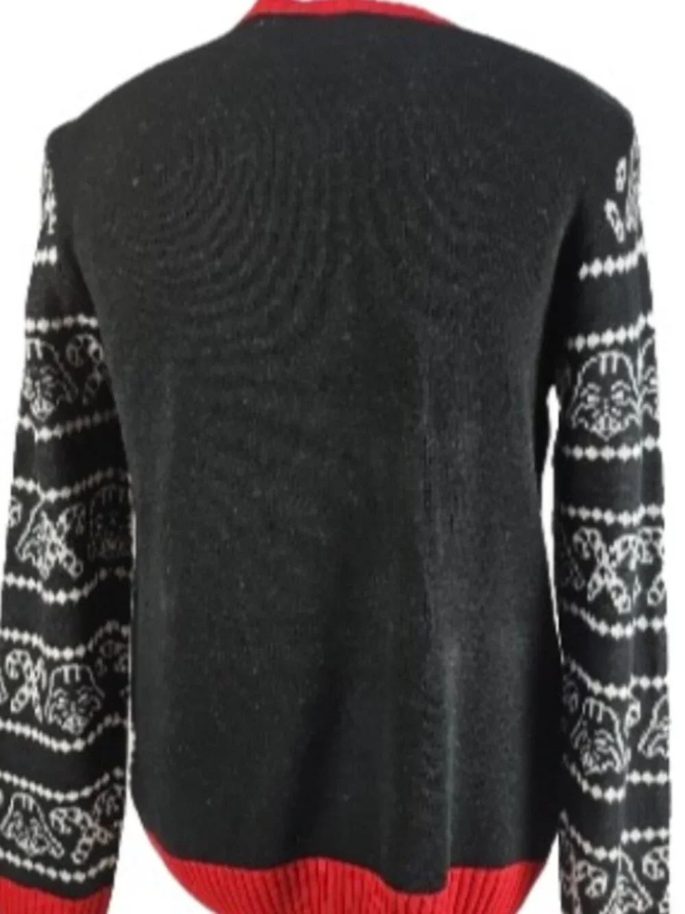 Star Wars Darth Vader Ugly Christmas Sweater Men's Medium Black Red Stormtrooper